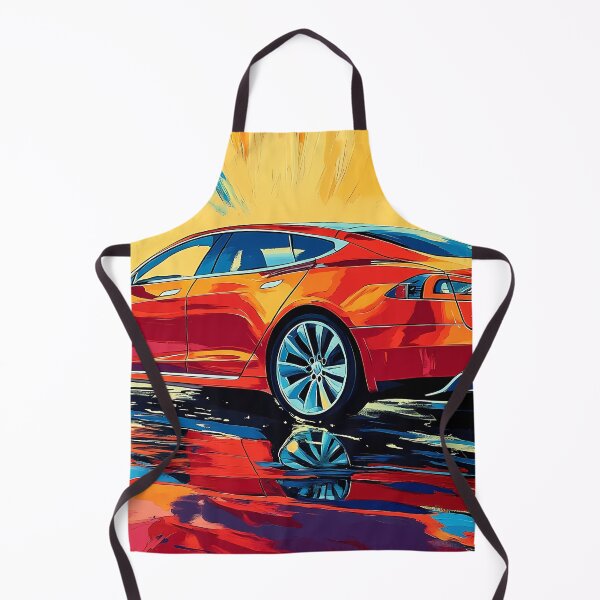 Item preview, Tesla Model S VI - Pop Art designed and sold by AutoPopStudio.