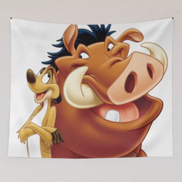 Item preview, Animation Timon and Pumbaa Cool Funny Art Hakuna Matata designed and sold by DaniVi.