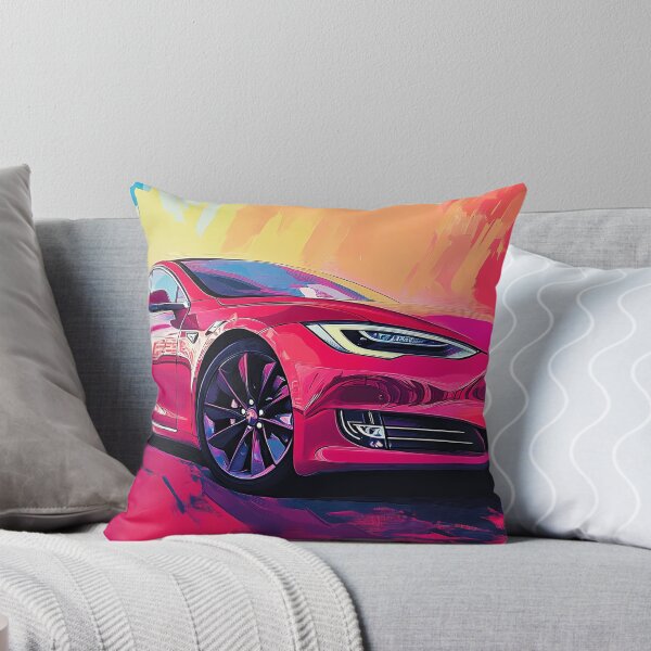 Item preview, Tesla Model S VII  -  Pop Art designed and sold by AutoPopStudio.