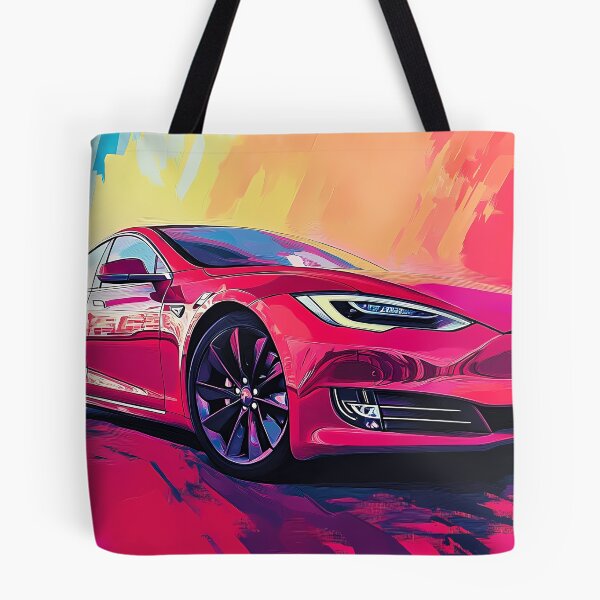 Item preview, Tesla Model S VII  -  Pop Art designed and sold by AutoPopStudio.