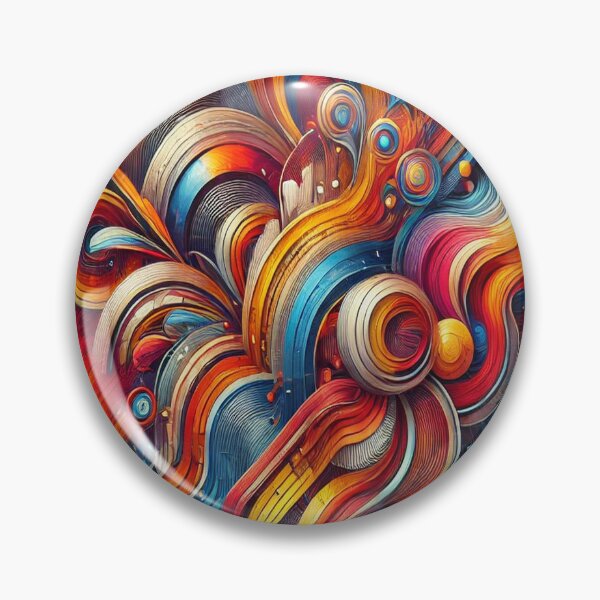 Artikelvorschau, Lebendige abstrakte Kunst - Modernes geometrisches farbenfrohes Design entworfen und verkauft von racketrhythms.