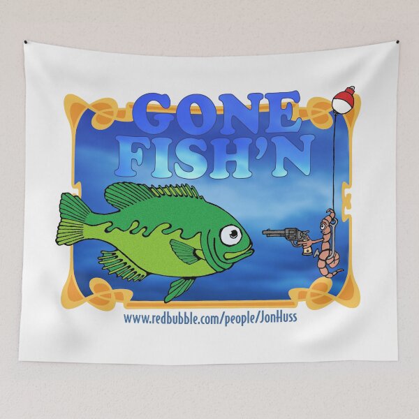 Item preview, Gone Fish'n Huss designed and sold by Jon Huss.