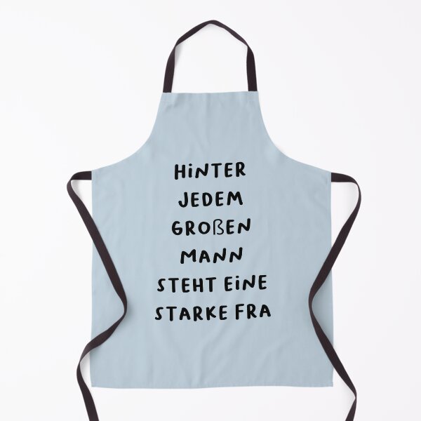 Item preview, "Hinter jedem großen Mann steht eine starke Frau." (Behind every great man is a strong woman.) | German Phrases | Minimalist Design designed and sold by RM-Journey.