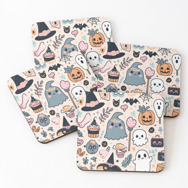 Item preview, Cute Halloween Spooky Pattern designed and sold by BaliChili.