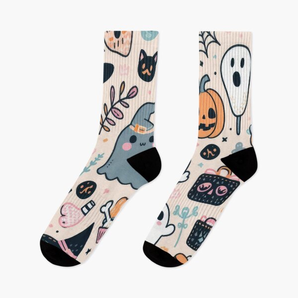 Item preview, Cute Halloween Spooky Pattern designed and sold by BaliChili.
