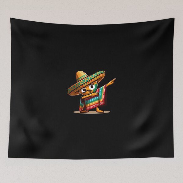Item preview, Dabbing Mexican Poncho Cinco De Mayo designed and sold by Isabella ✔️ ✔️.