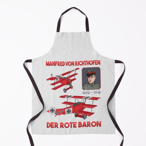 Item preview, Red Baron Fokker DR1 Triplane WWI Fighter Ace Portrait Gift designed and sold by MilitaryMart.
