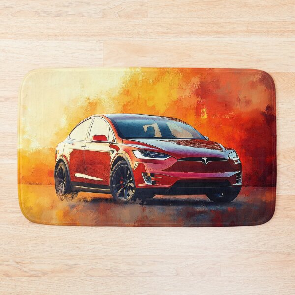 Item preview, Tesla Model X III  -  Pop Art designed and sold by AutoPopStudio.