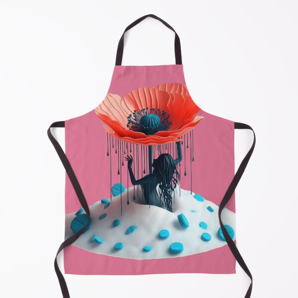 Item preview, Surreal Addiction Horror Poppy, Opiate Drugs, Poppies, Woman, Figure designed and sold by SomniferumWars.