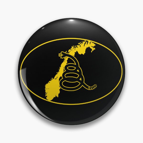 Item preview, NORWAY - Freedom Is The Superpower - Modern Gadsden Snake Flag - Dont Tread On Me design designed and sold by pelagio.