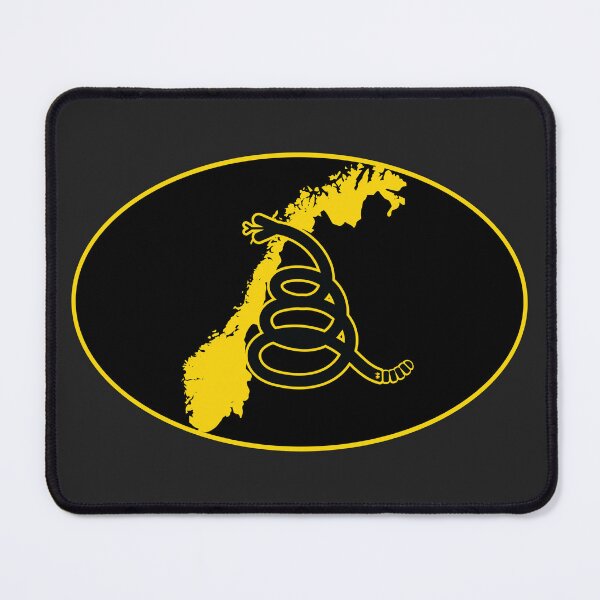 Item preview, NORWAY - Freedom Is The Superpower - Modern Gadsden Snake Flag - Dont Tread On Me design designed and sold by pelagio.