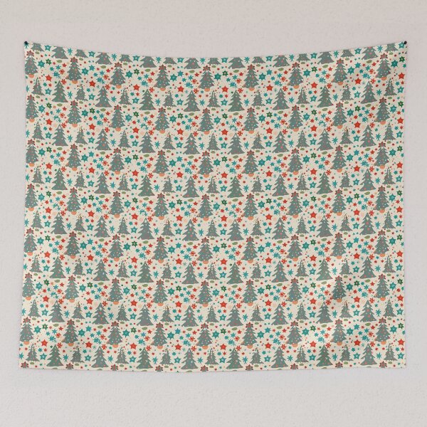 Item preview, Starry Christmas Tree Pattern designed and sold by Clara Fruggeri.