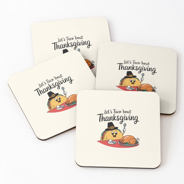 Item preview, Let’s Taco 'Bout Thanksgiving Design designed and sold by MolonasDesigns.