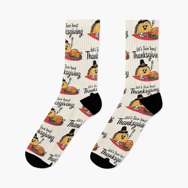 Item preview, Let’s Taco 'Bout Thanksgiving Design designed and sold by MolonasDesigns.