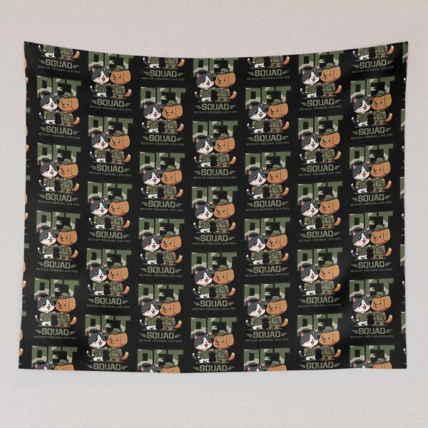 Item preview, Pet squad, Military personnel love pets designed and sold by antcpjr682.
