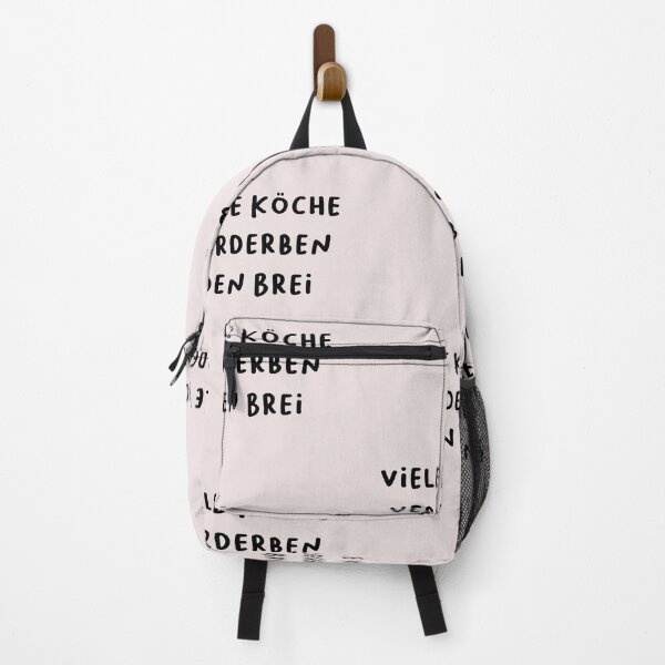 Item preview, "Viele Köche verderben den Brei." (Too many cooks spoil the broth.) | German Phrases | Minimalist Design designed and sold by RM-Journey.