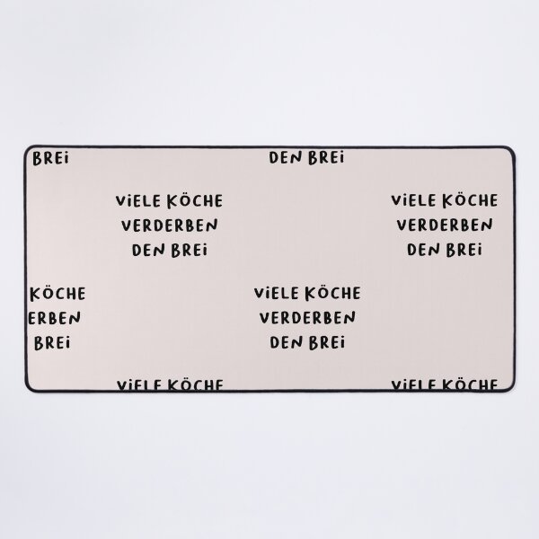 Item preview, "Viele Köche verderben den Brei." (Too many cooks spoil the broth.) | German Phrases | Minimalist Design designed and sold by RM-Journey.