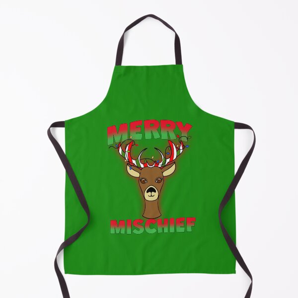 Item preview, Xmas Reindeer Merry Mischief - designed and sold by Sartoris Art.