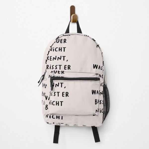 Item preview, "Was der Bauer nicht kennt, frisst er nicht." (What the farmer doesn't know, he won't eat.) | German Phrases | Minimalist Design designed and sold by RM-Journey.