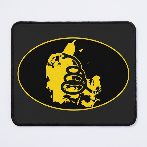 Item preview, DENMARK - Freedom Is The Superpower - Modern Gadsden Snake Flag - Dont Tread On Me design designed and sold by pelagio.