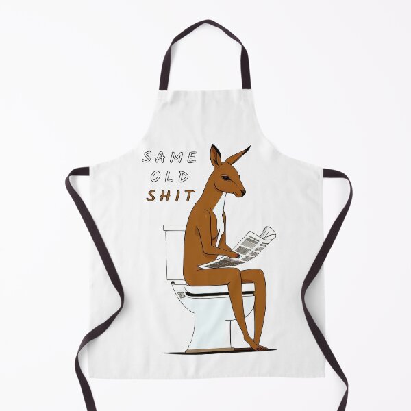 Item preview, Kangaroo on the toilet designed and sold by fr4nk87.