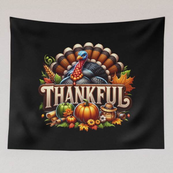 Item preview, Thankful Turkey Thanksgiving designed and sold by sparsonboutique.