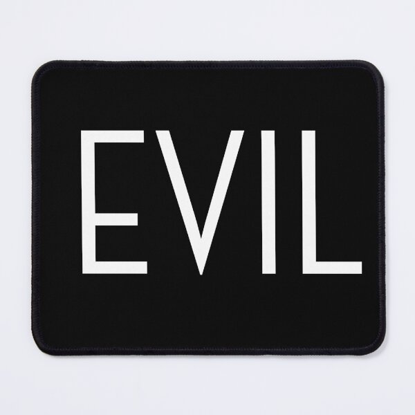 Item preview, Evil tv show title designed and sold by Iko.
