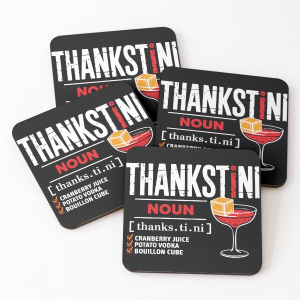 Item preview, Thankstini Thanksgiving Drink designed and sold by MonkaDesigns.