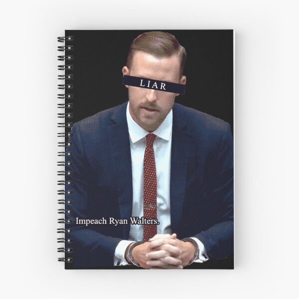 Item preview, Impeach Oklahoma State Superintendent Ryan Walters - Black Varient designed and sold by EricIsTired.