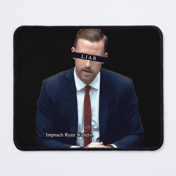 Item preview, Impeach Oklahoma State Superintendent Ryan Walters - Black Varient designed and sold by EricIsTired.