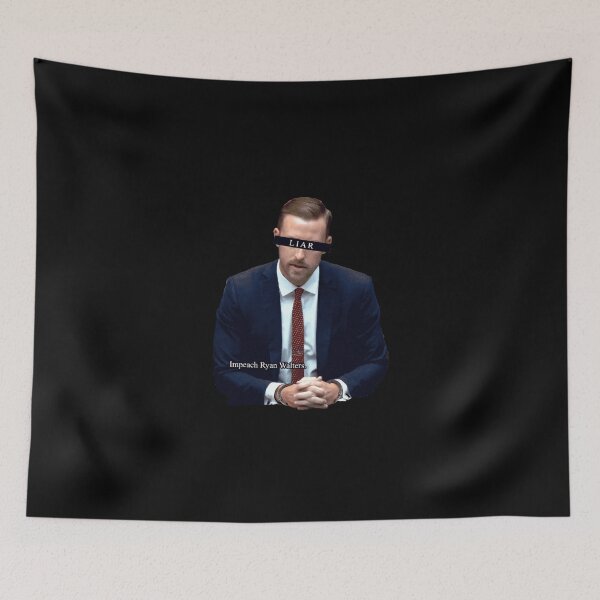 Item preview, Impeach Oklahoma State Superintendent Ryan Walters - Black Varient designed and sold by EricIsTired.