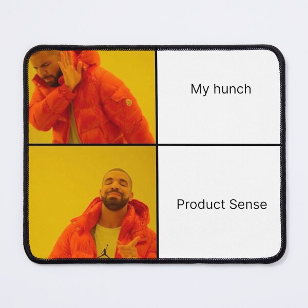 Item preview, Funny Product Sense Product Manager Essentials designed and sold by MinimumViableMeme.