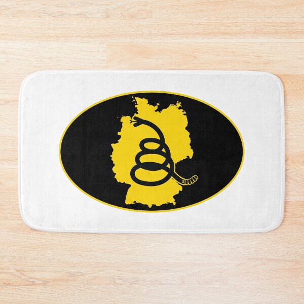 Item preview, GERMANY - Freedom Is The Superpower - Modern Gadsden Snake Flag - Dont Tread On Me design designed and sold by pelagio.