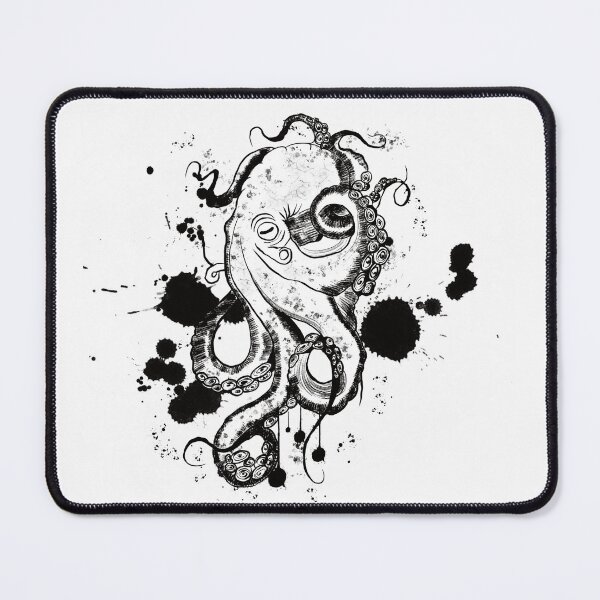 Item preview, Giant octopus ink work designed and sold by Mermaidssparkle.