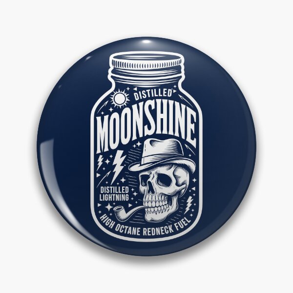 Item preview, Distilled Moonshine – Vintage Redneck Fuel Design designed and sold by Odd World.