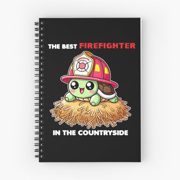 Item preview, Cute Turtle Firefighter - The Best Firefighter in Countryside designed and sold by MaateoDesign.