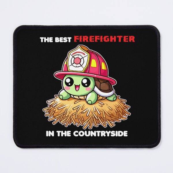 Item preview, Cute Turtle Firefighter - The Best Firefighter in Countryside designed and sold by MaateoDesign.