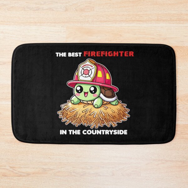 Item preview, Cute Turtle Firefighter - The Best Firefighter in Countryside designed and sold by MaateoDesign.
