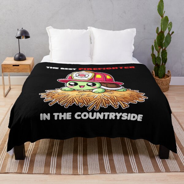 Item preview, Cute Turtle Firefighter - The Best Firefighter in Countryside designed and sold by MaateoDesign.