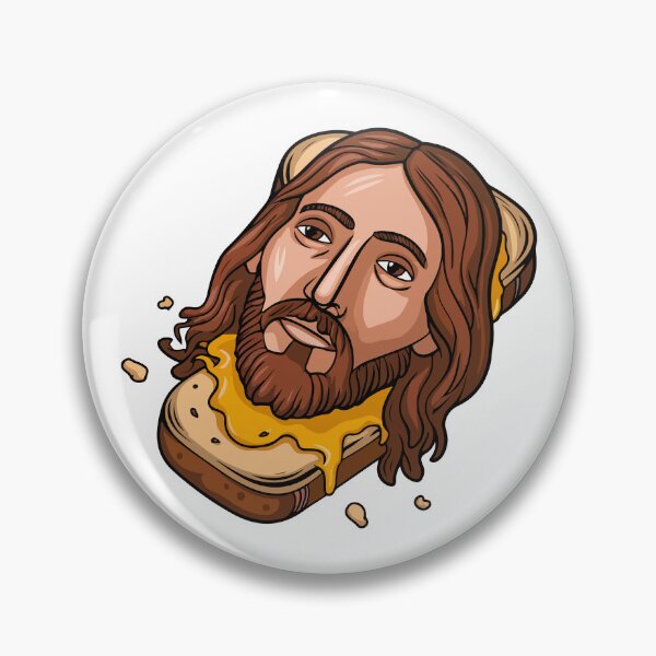 Artikelvorschau, Lustiger Käse | Cheesus Christus | Lustiges Wortspiel Lustiger Jesus entworfen und verkauft von MonkaDesigns.