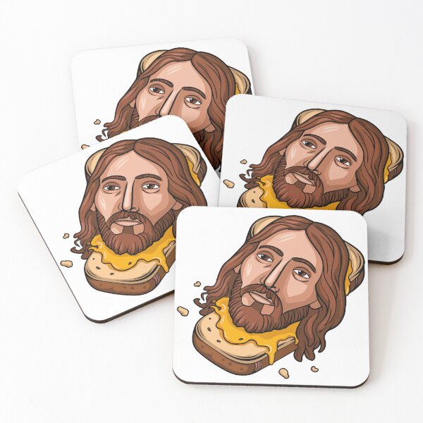 Item preview, Funny Cheese | Cheesus Christ | Funny Pun Funny Jesus designed and sold by MonkaDesigns.