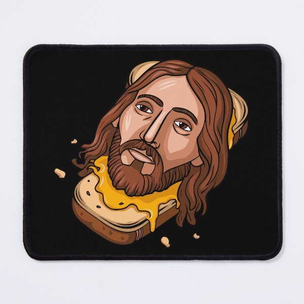 Item preview, Funny Cheese | Cheesus Christ | Funny Pun Funny Jesus designed and sold by MonkaDesigns.