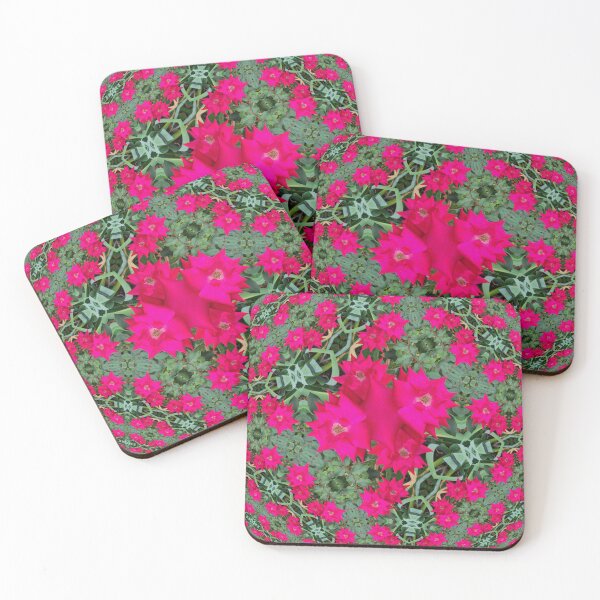 Artikelvorschau, Rosa Rosen in einem Kaleidoskop Ansicht 1 entworfen und verkauft von SXW Designs.