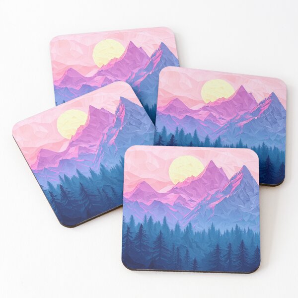Item preview, Pastel Peaks designed and sold by CHCOfficial.