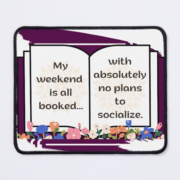 Item preview, My weekend is al booked designed and sold by KookiewthTae.