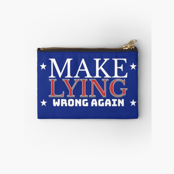 Item preview, Make Lying Wrong Again MAGA Parody designed and sold by AuroraXGreen.