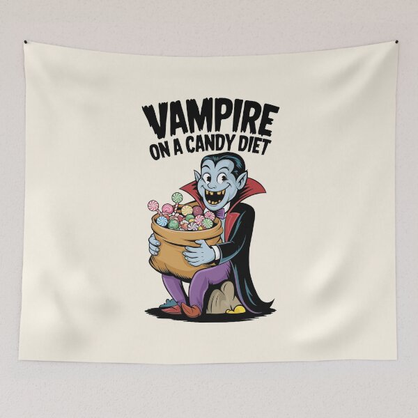 Item preview, Vampire on a Candy Diet Design designed and sold by MolonasDesigns.