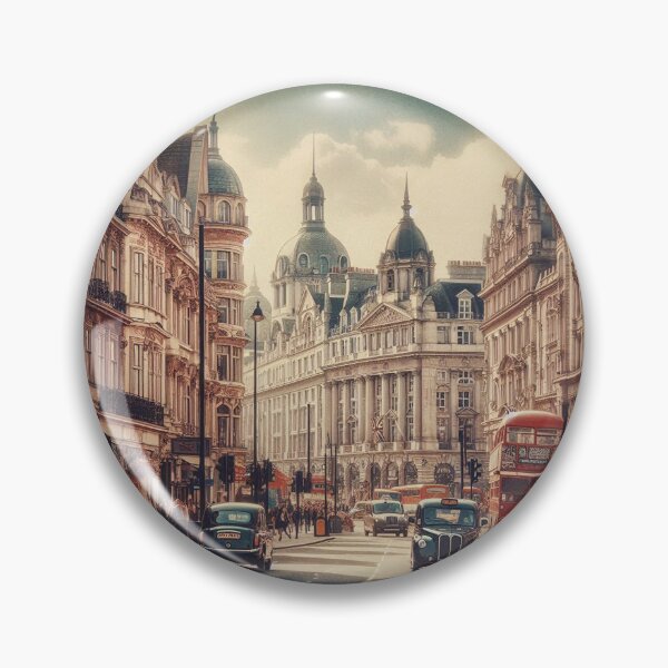 Item preview, Vintage Charm of London Streets designed and sold by The Whimisical Bear.