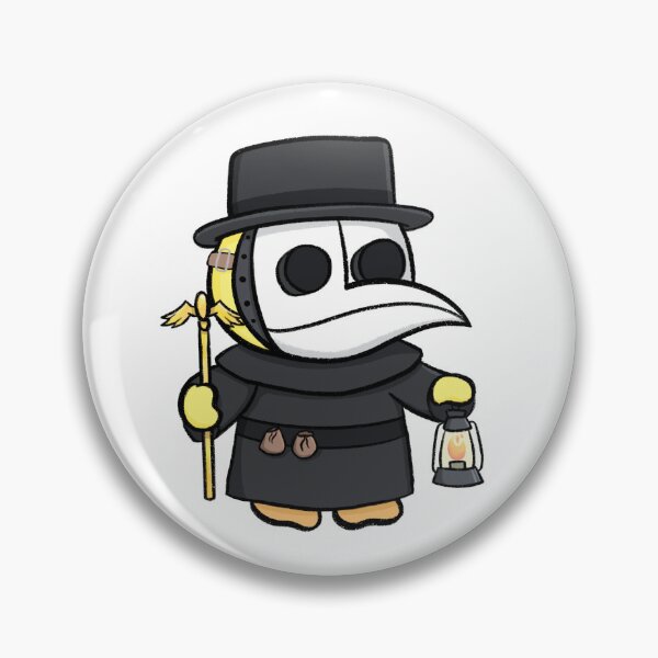 Item preview, Duck Dressed as a Plague Doctor designed and sold by AshsPixels.