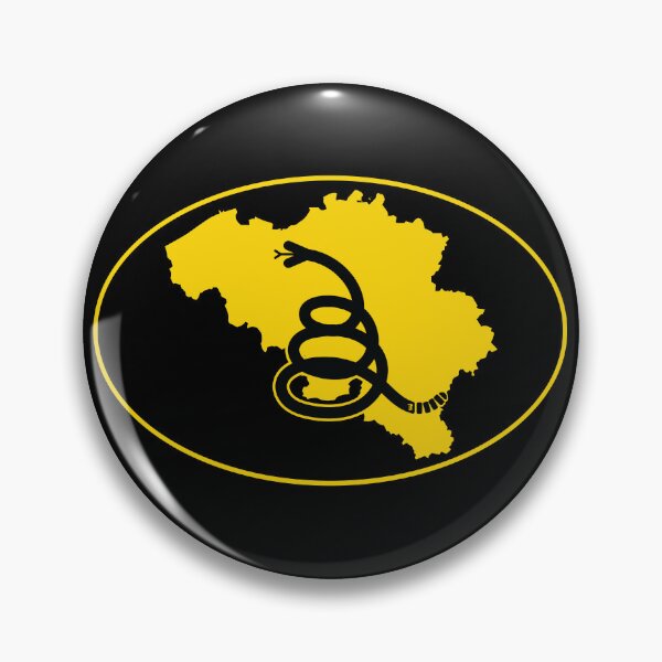 Item preview, BELGIUM - Freedom Is The Superpower - Modern Gadsden Snake Flag - Dont Tread On Me design designed and sold by pelagio.